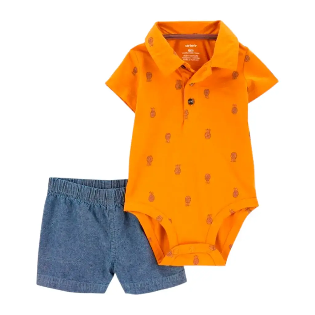 Set de short 🌞 talla 3 meses