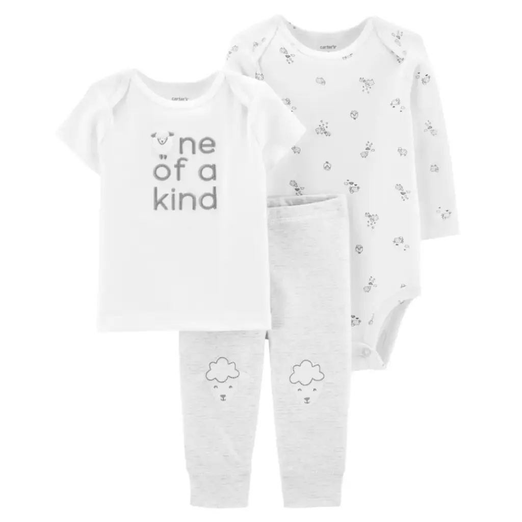 Set 3 piezas 🐑 talla 9 meses