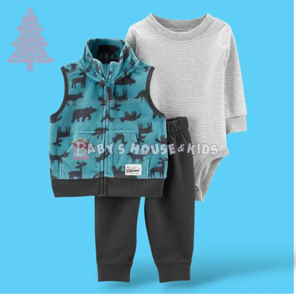 Set con chaleco 🐻 talla 9 meses