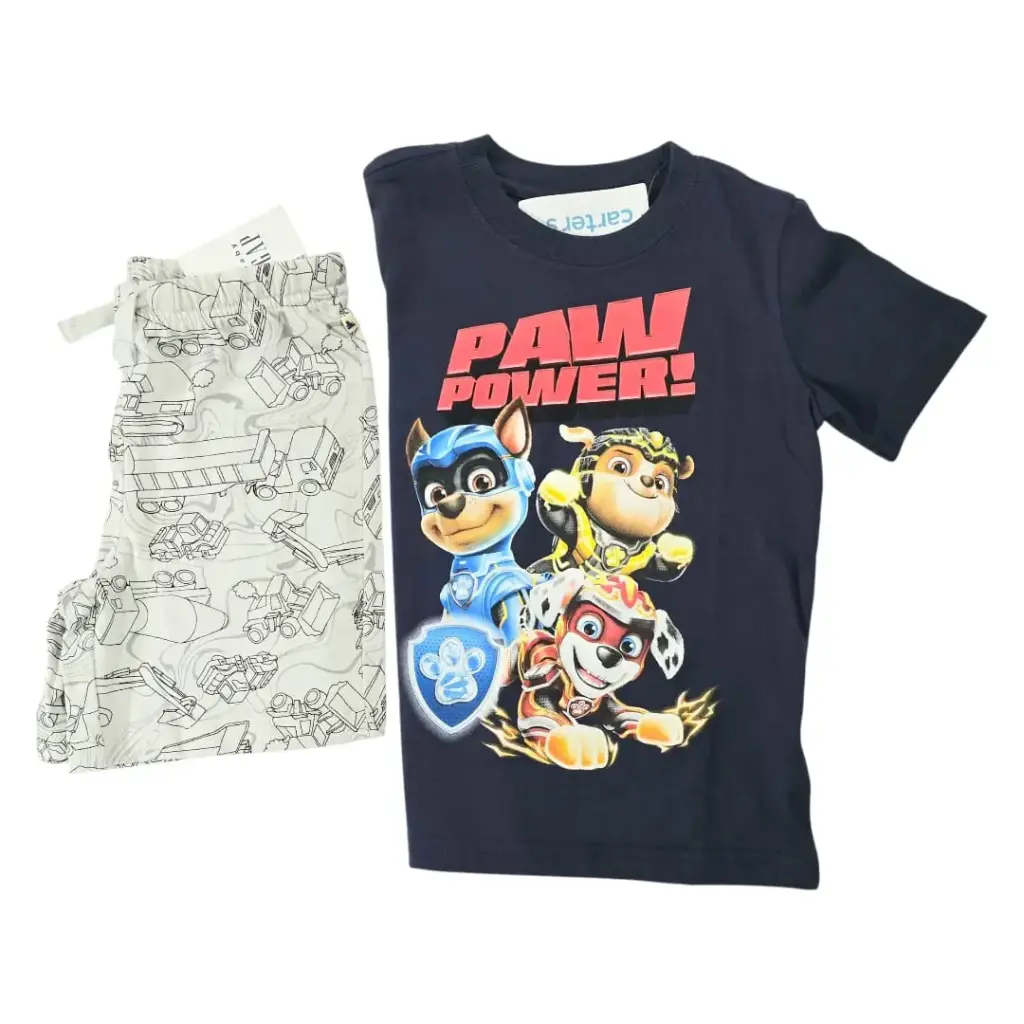 Camisa de personaje y Short con diseños, talla 3t 