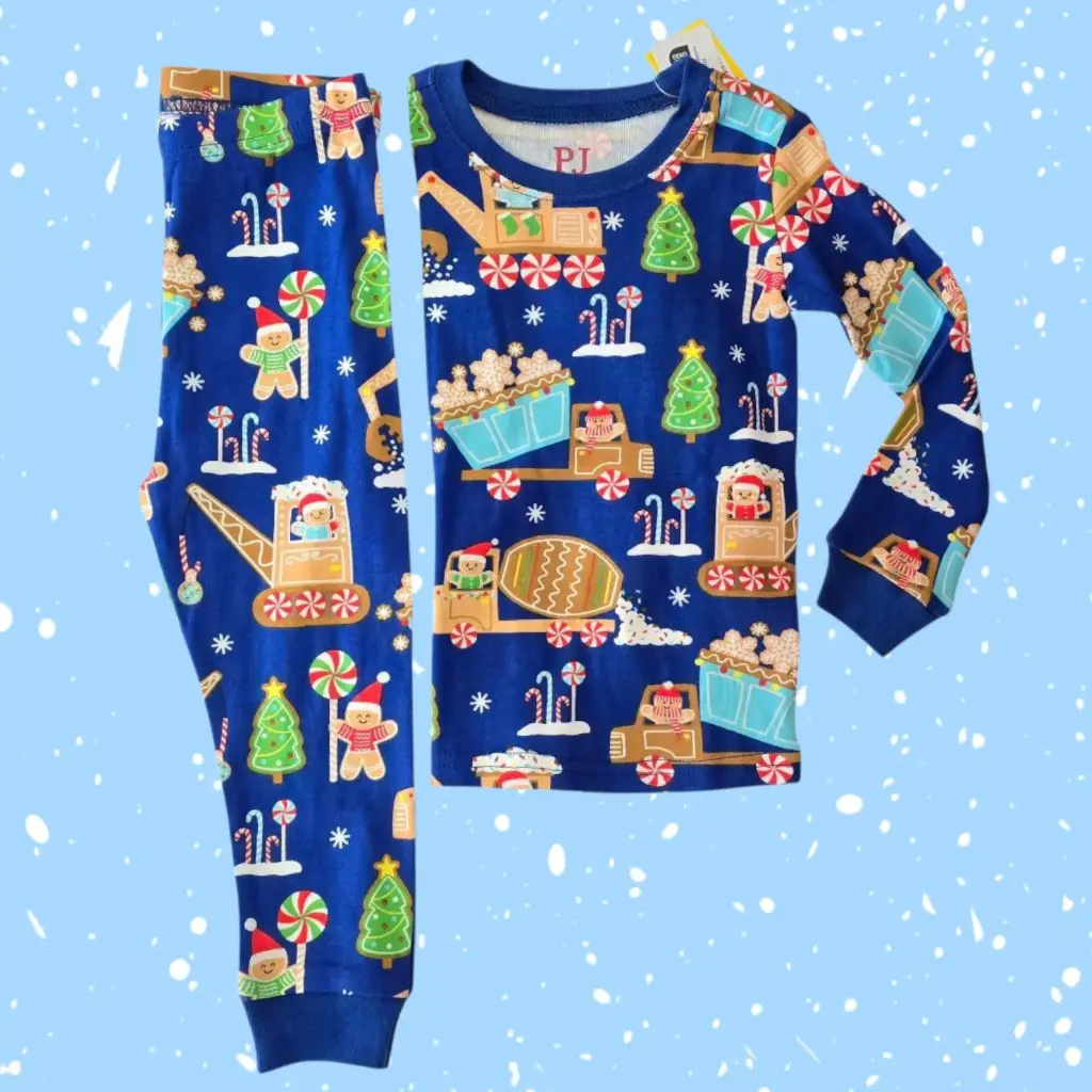 Pijama navideña de algodón 🎄