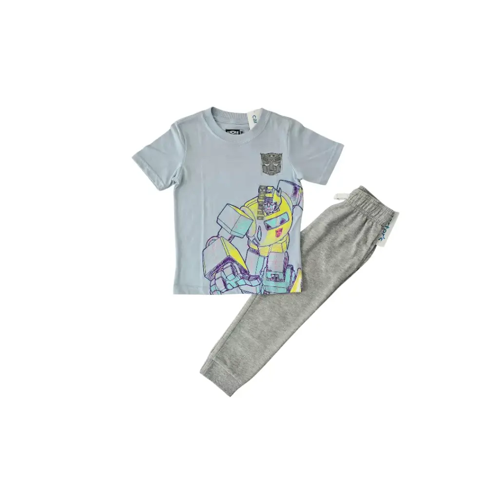 Camisa de transformers y buzo de algodón, talla 4t varon