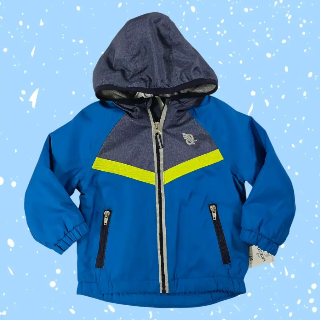 Chumpa reflectiva,impermeable y calientita talla 18 meses