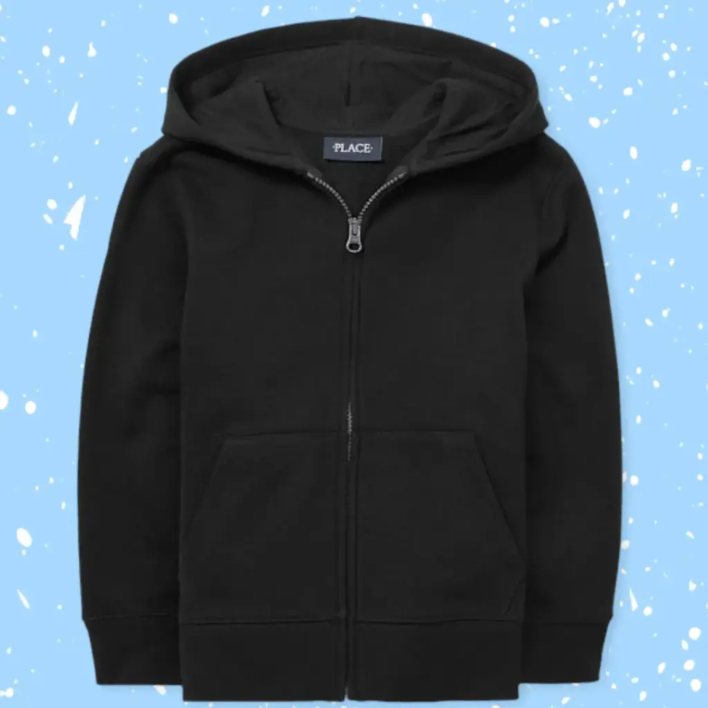 Chumpa negra calientita talla 10/12