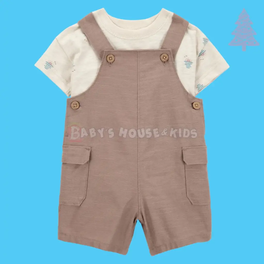 Set overol short talla 6 meses 🌞