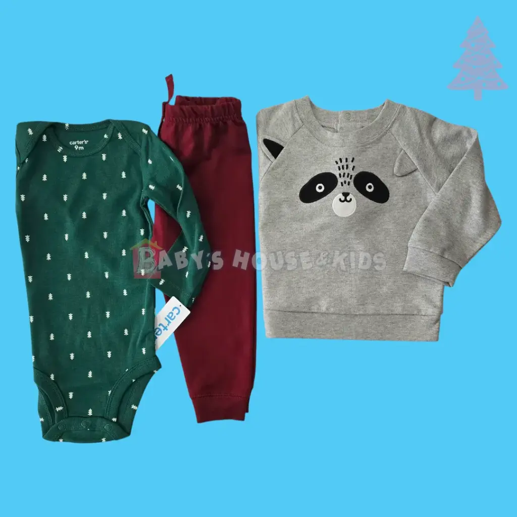 Combinación linda  para esta temporada talla 9 meses