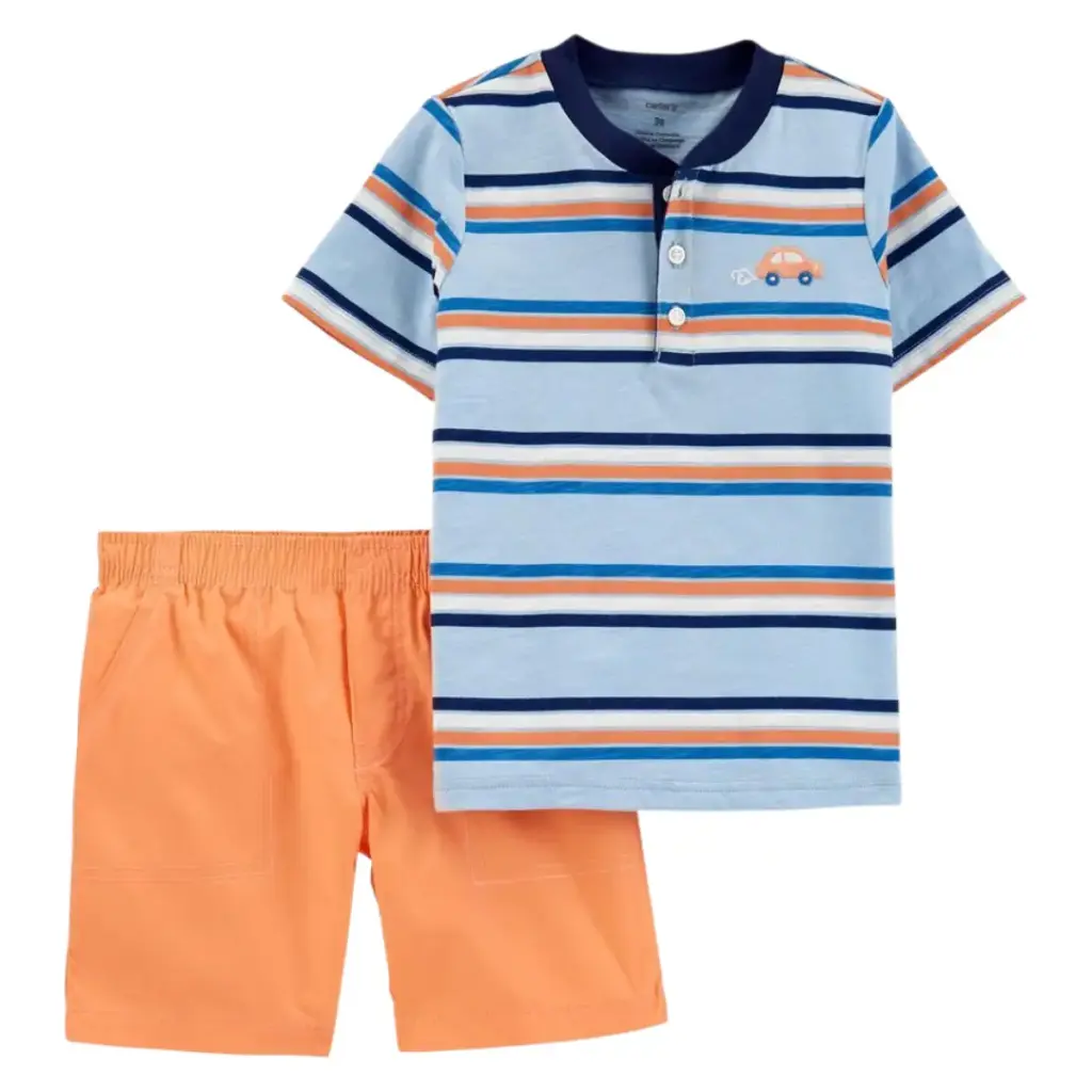 Set Camisa y short talla 12 meses  