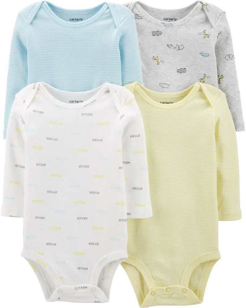 Set de Mamelucos  manga larga talla 12 meses de varón 