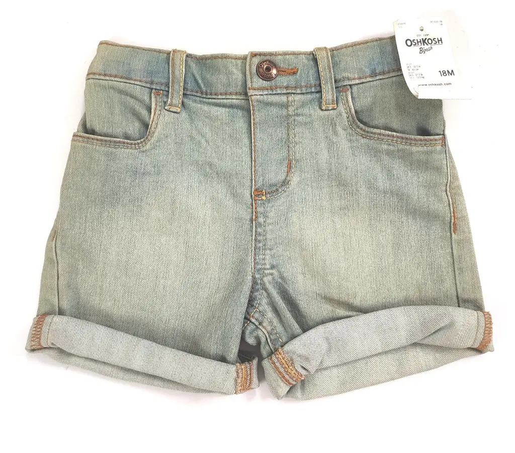 Short Jean corto 18 meses de niña