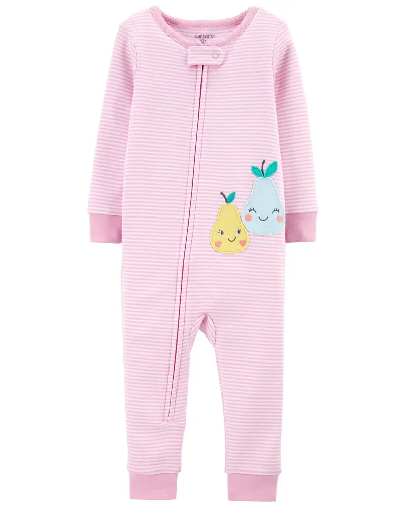 Pijama de Ziper, talla 18 meses niña