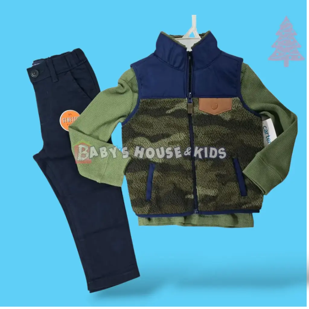 Outfit y centro calientito talla 2t