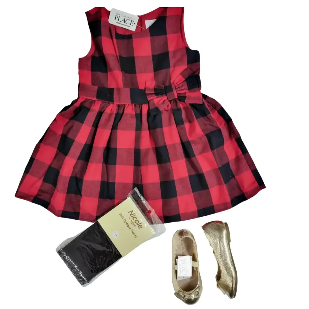 Vestido de temporada ☃️ sin mangas, talla 2t