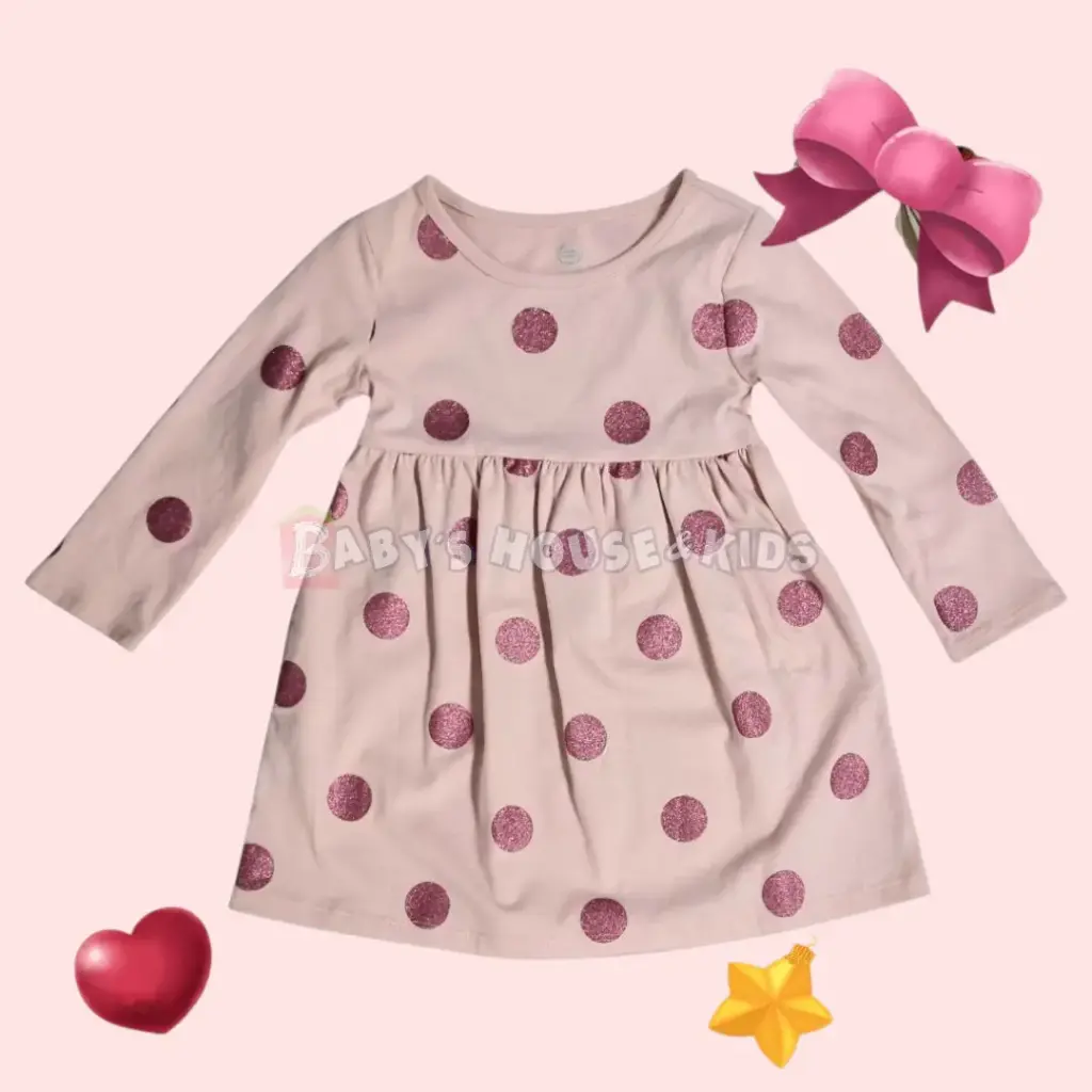 Vestido de algodón, talla 2t 