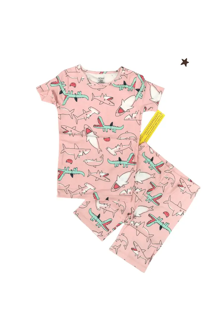 Pijama de Short talla 8 niña
