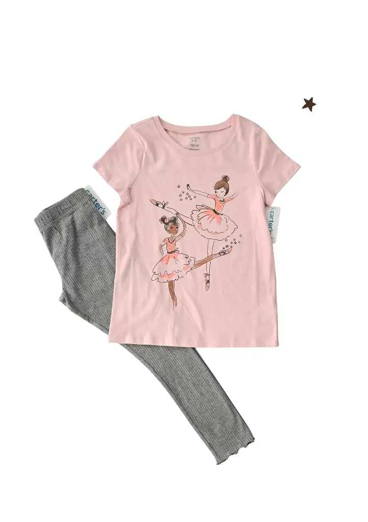 Camiseta y leggin talla 10 
