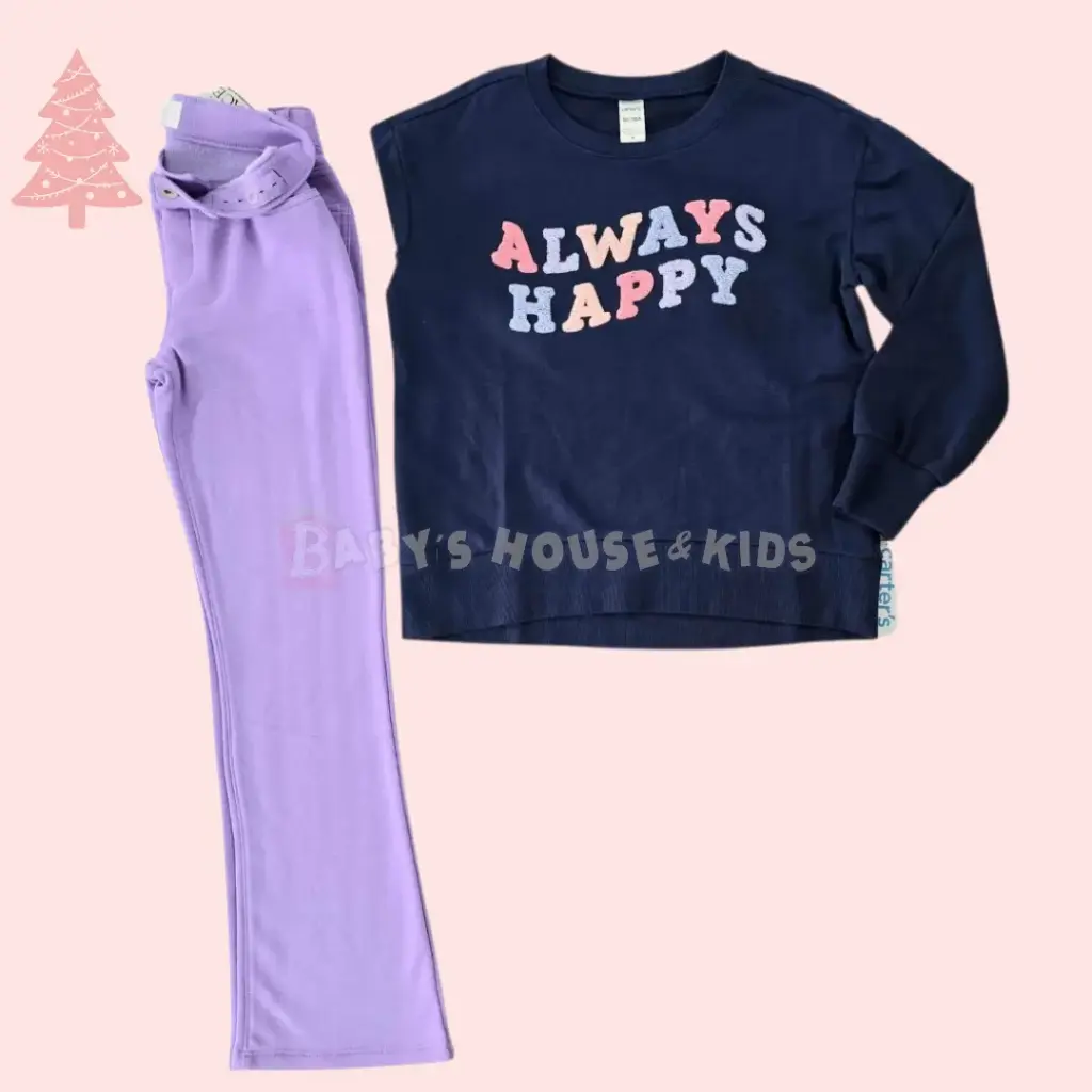 Camisa sweater y jeggings calientita, talla 10