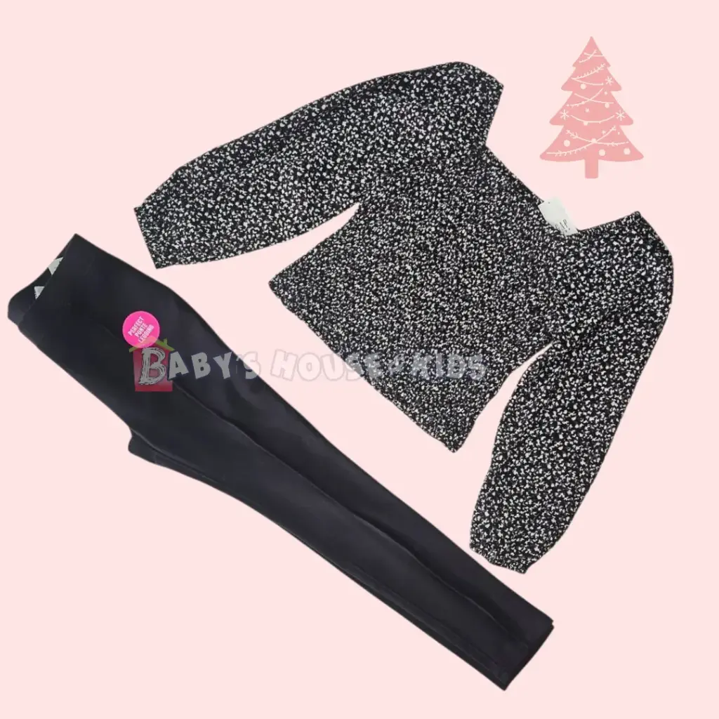 Blusa formal y jeggings, talla 10 niña