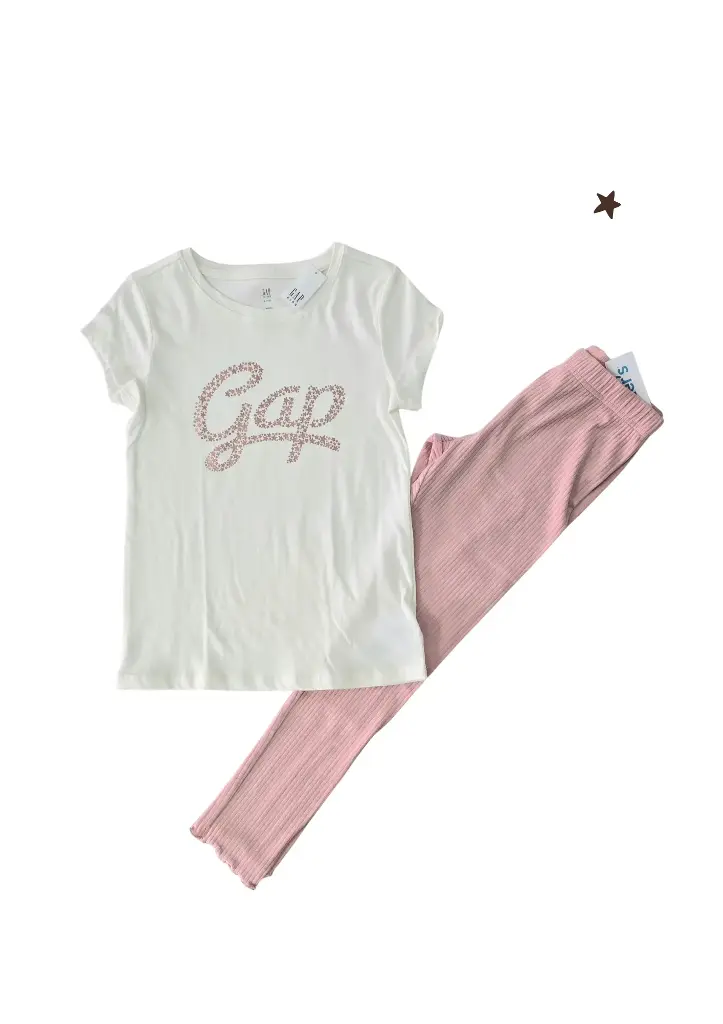 Camiseta y leggin talla 10 