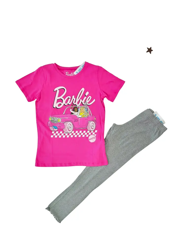 Camisa de personaje y leggings, talla 12 niña