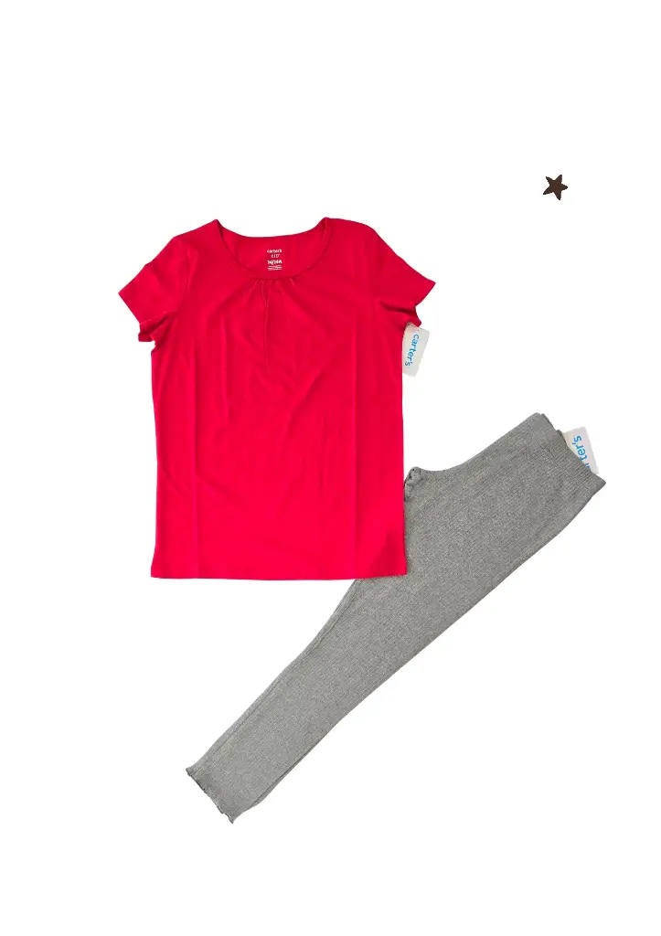 Camiseta con leggin talla 14 