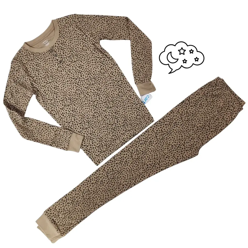 Pijama 100 % algodón talla 14