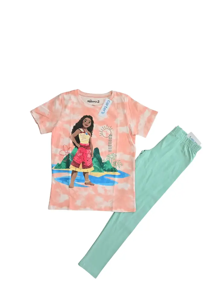 Camiseta de personaje y leggin  talla 14