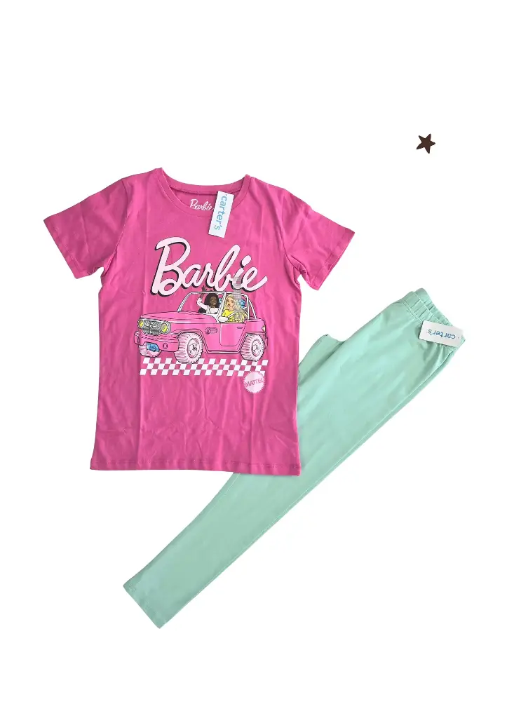 Camiseta personaje y leggin talla 14
