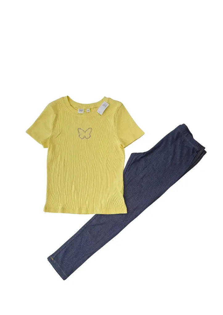 Camiseta stretch y leggin talla 14 