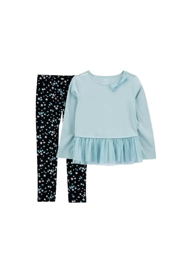 Set Leggin y  Blusa con tela fresca.