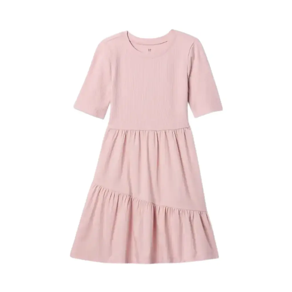 Vestido casual manga 3/4, talla 16