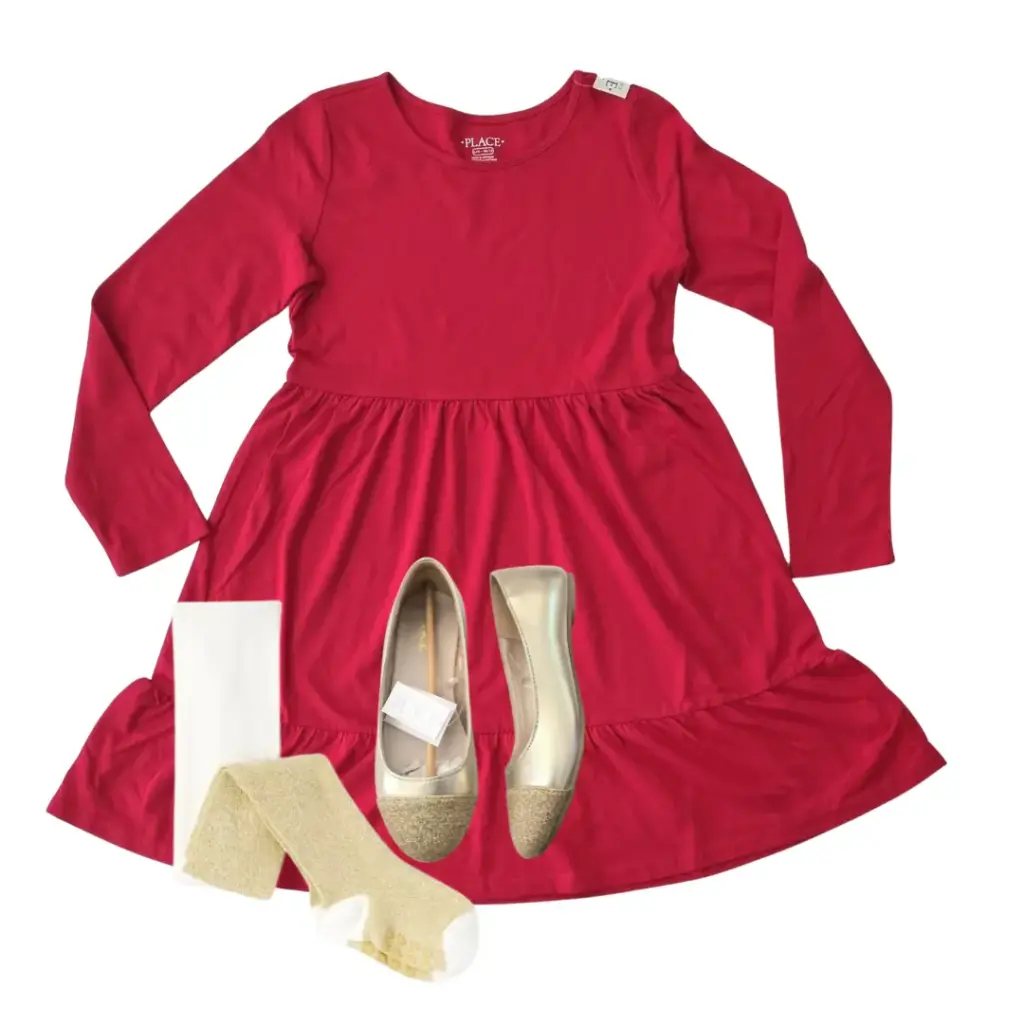 Vestido de algodón, talla 16