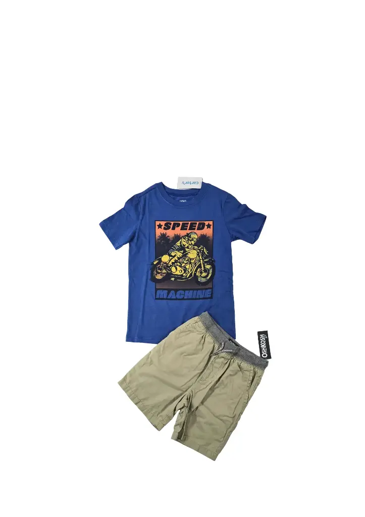 Camiseta y short talla 6