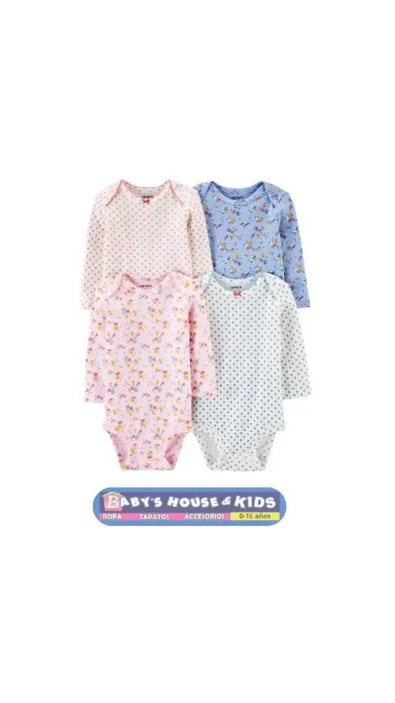 Set Mamelucos manga larga 24 meses