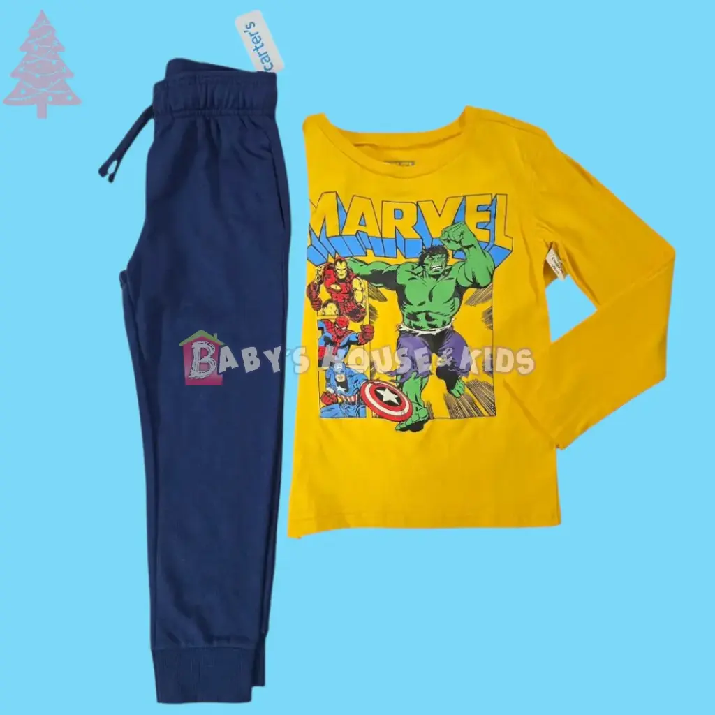 Camiseta super heroes y buzo talla 6