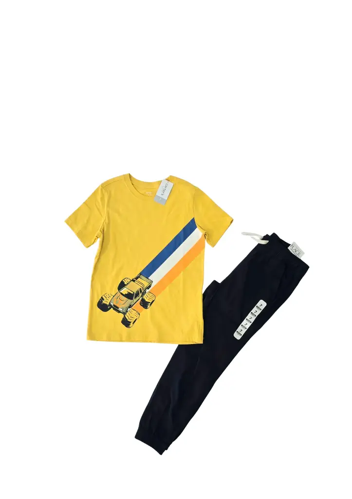 Camiseta y jogger talla 7