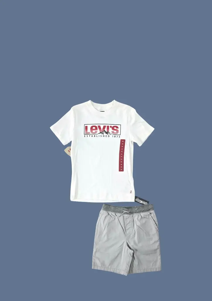 Camiseta y short talla 8
