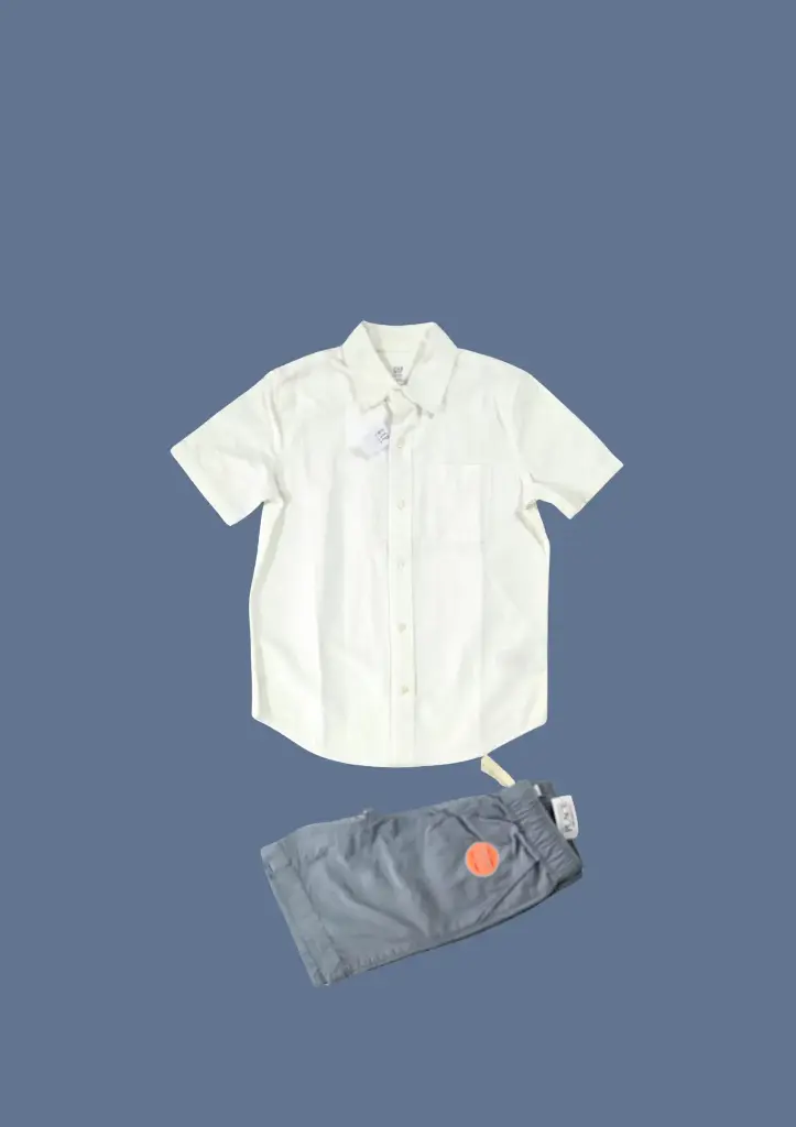 Camisa stretch y short talla 8