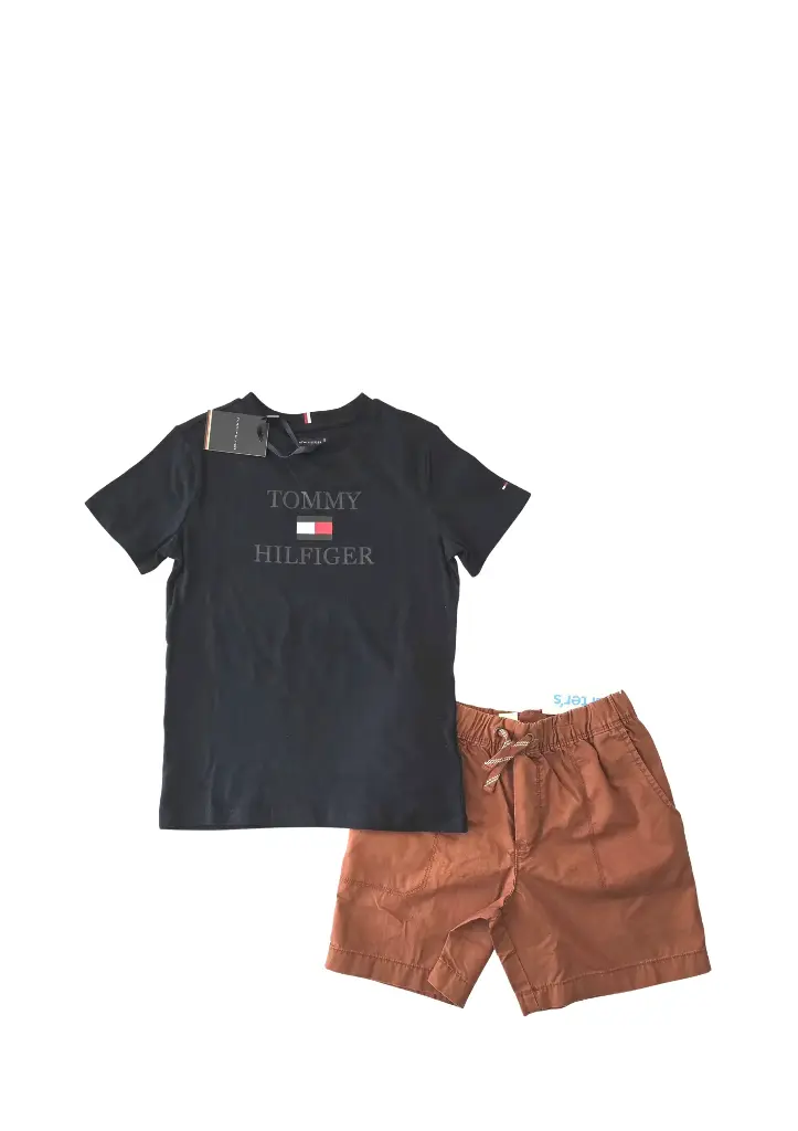 Camiseta Tommy y short talla 8 