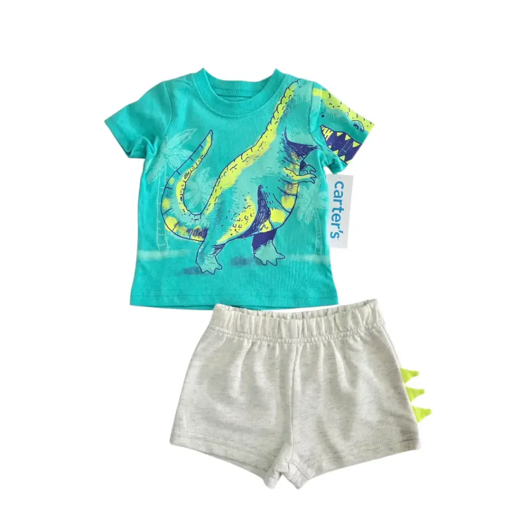 Set con short 🦖 talla  3 meses 