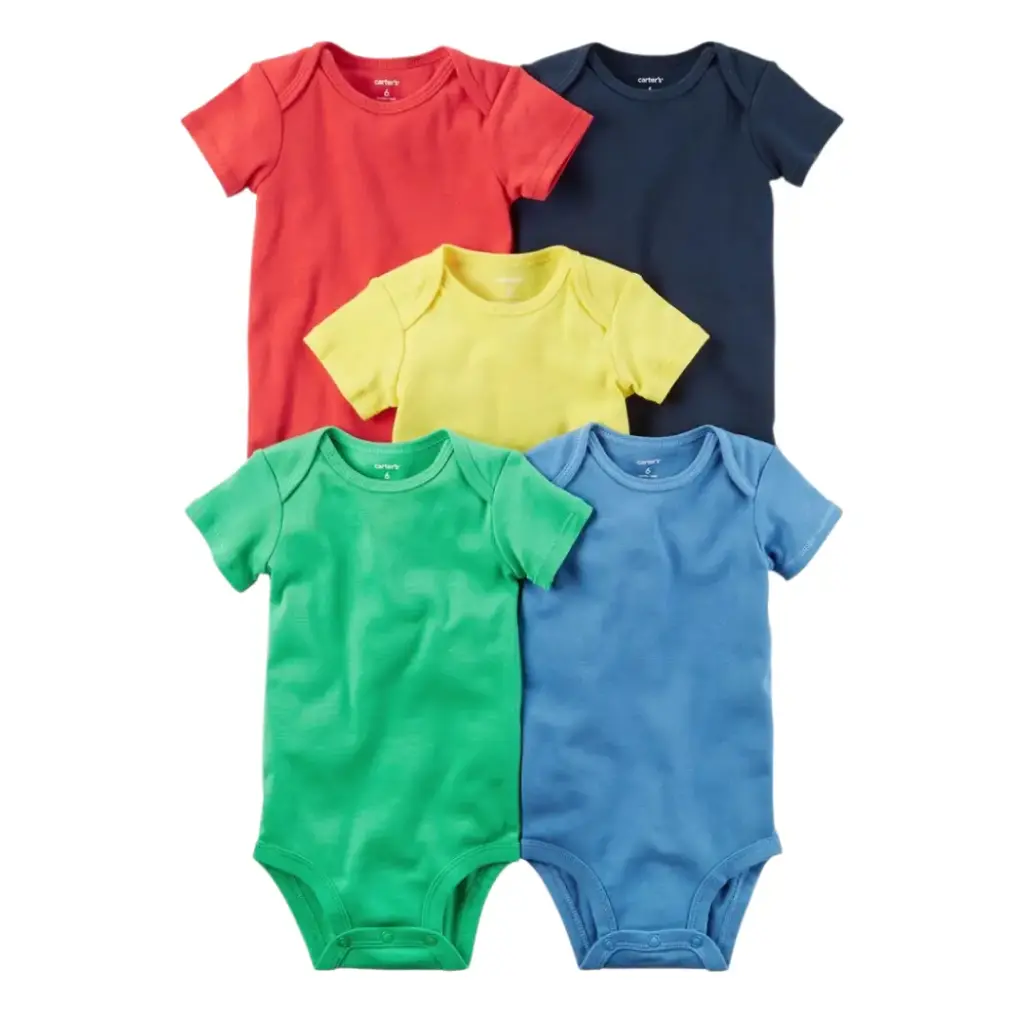 Set 5 mamelucos talla 9 meses