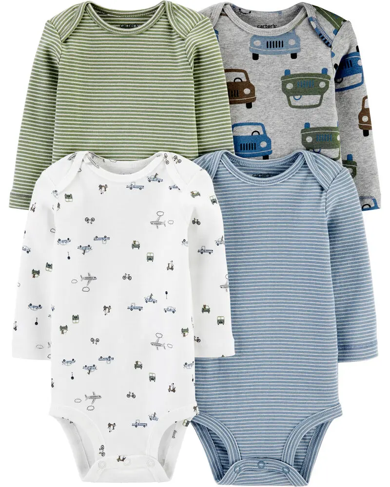 Set 4 Mamelucos talla 9 meses