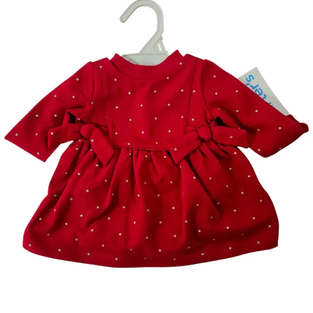 Vestido de temporada ☃️ recien nacida, talla 0-3 meses