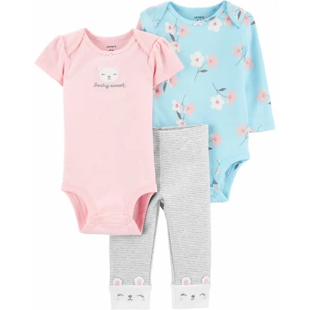 Set 3 piezas talla 3-6 meses 