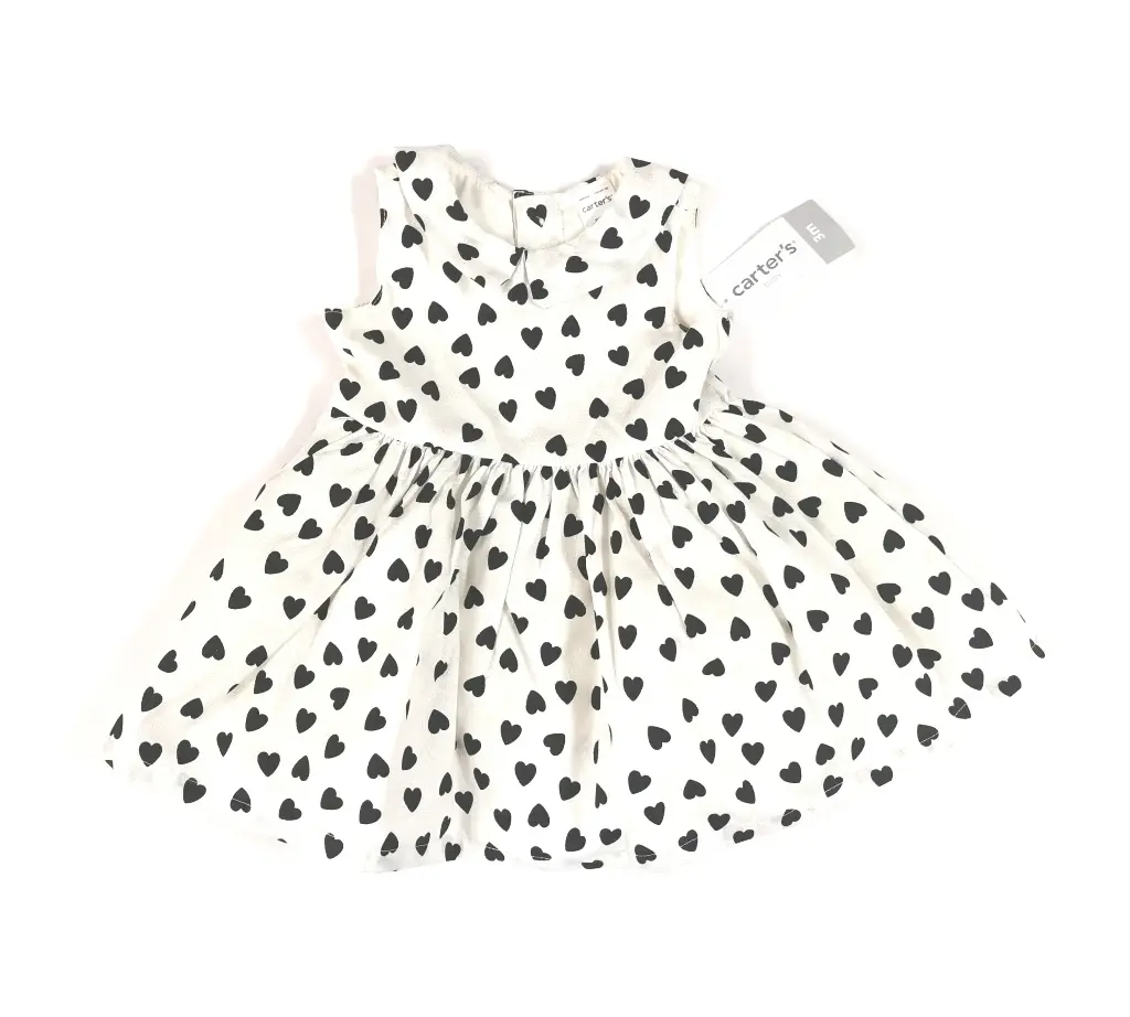 Vestido pomposo talla 3-6 meses
