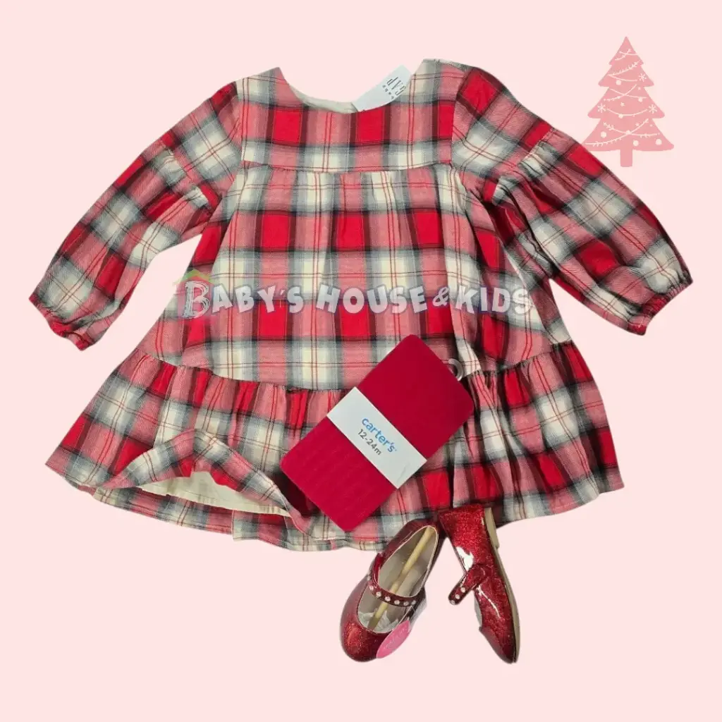 Vestido de temporada ❄️ talla 9 meses