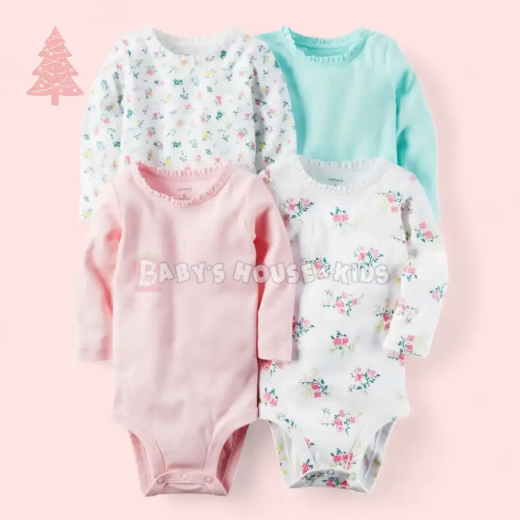 Set de Mamelucos de algodón, talla 6 meses