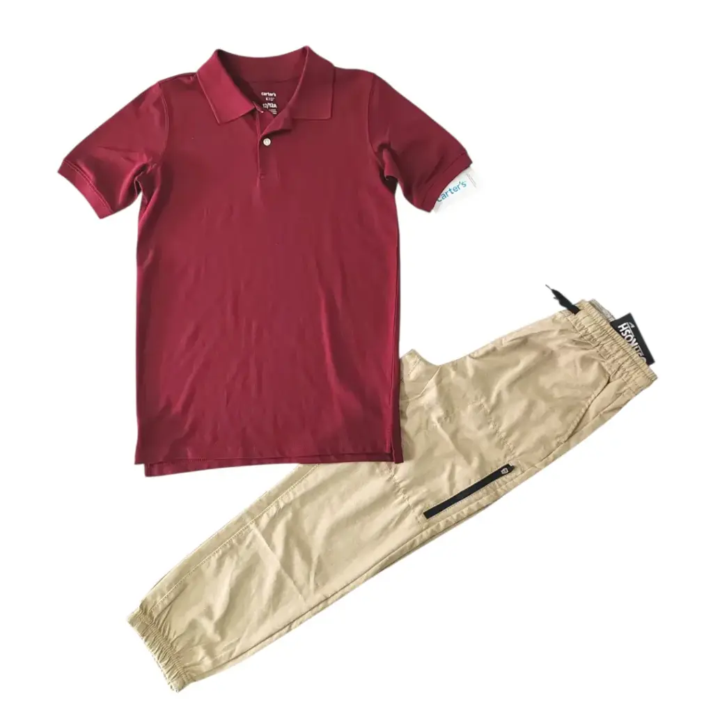 Camiseta y buzo tela sport, talla 10