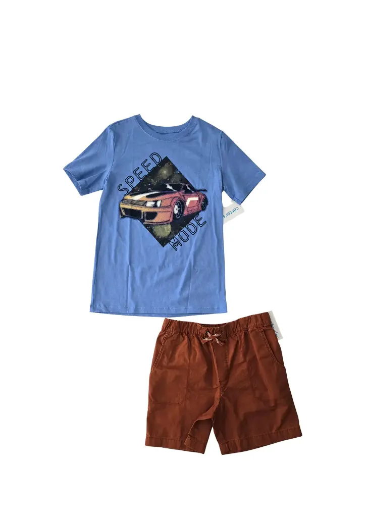 Camiseta y short talla 10