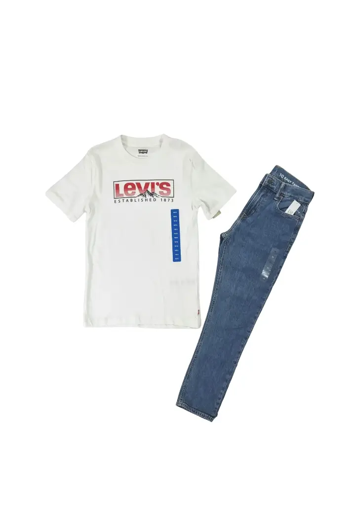 Camiseta y jean gap talla 10 
