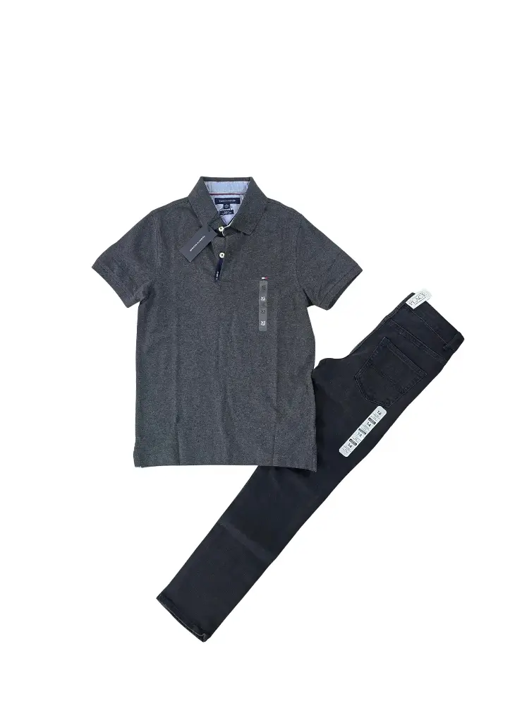 Polo tommy XS y Jean + ancho talla 14